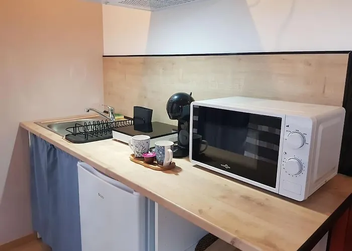 Japan House : Studio En Bois Zen - Wifi - Parking Gratuit