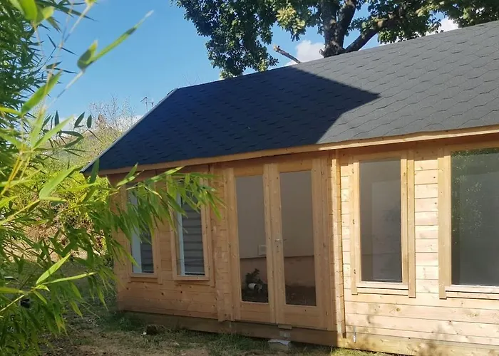 Japan House : Studio En Bois Zen - Wifi - Parking Gratuit